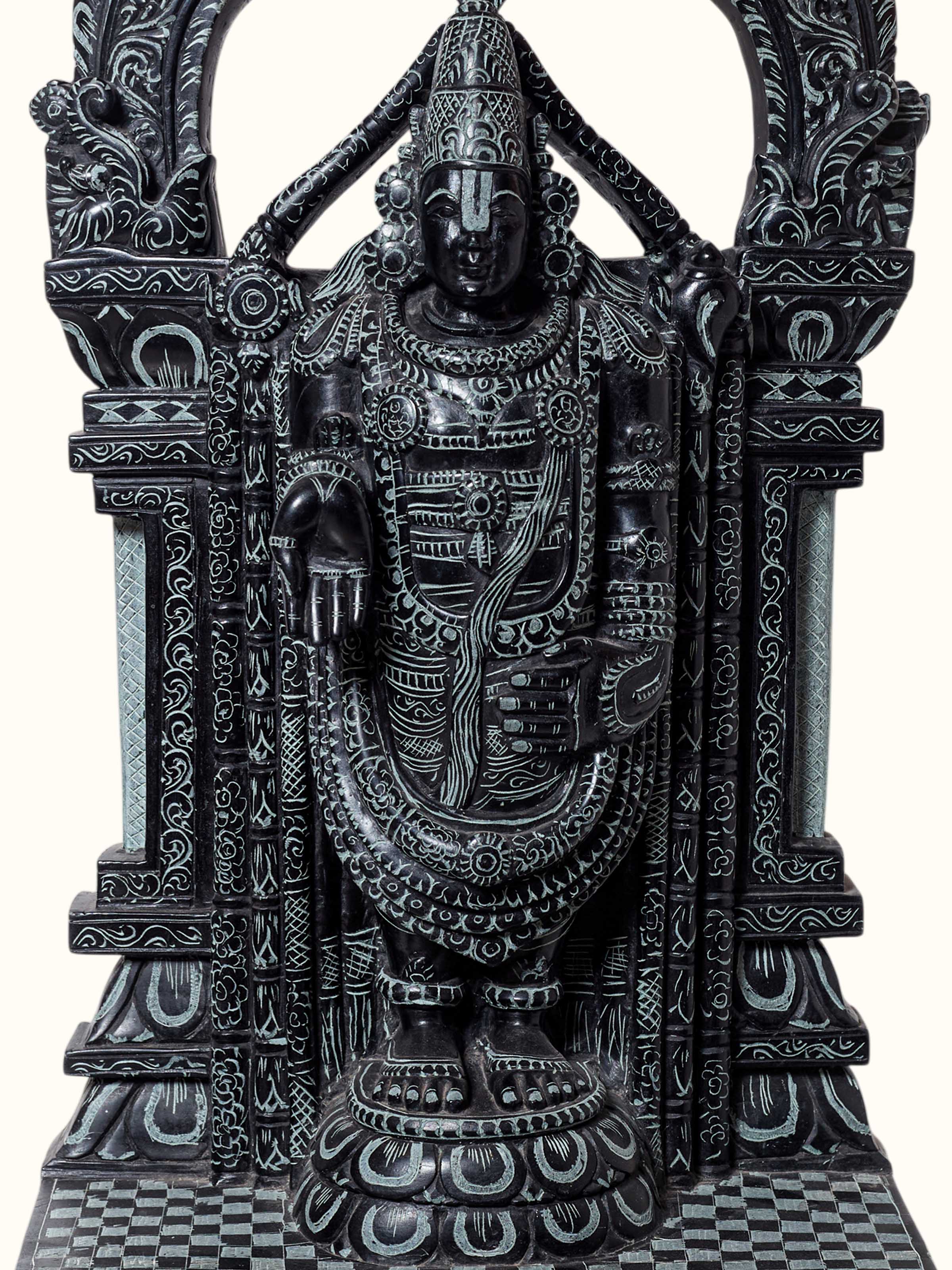 Stone Carved Balaji Idol