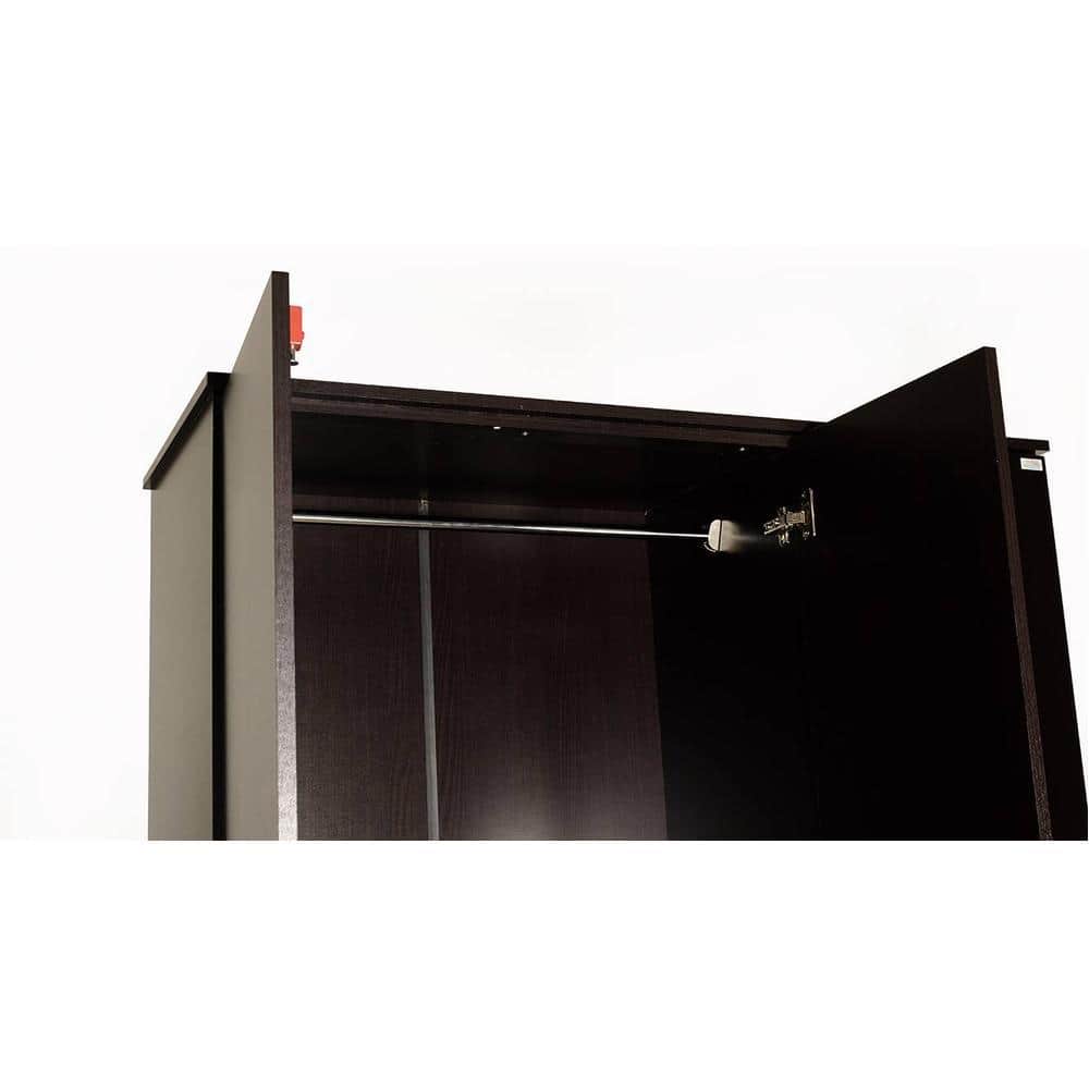 Luciana 3 door Wardrobe with Mirror