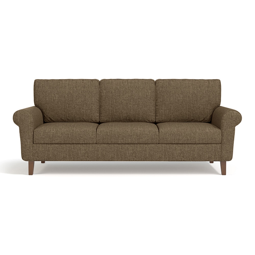 Oxford 3 Seater Fabric Sofa in Dune Colour