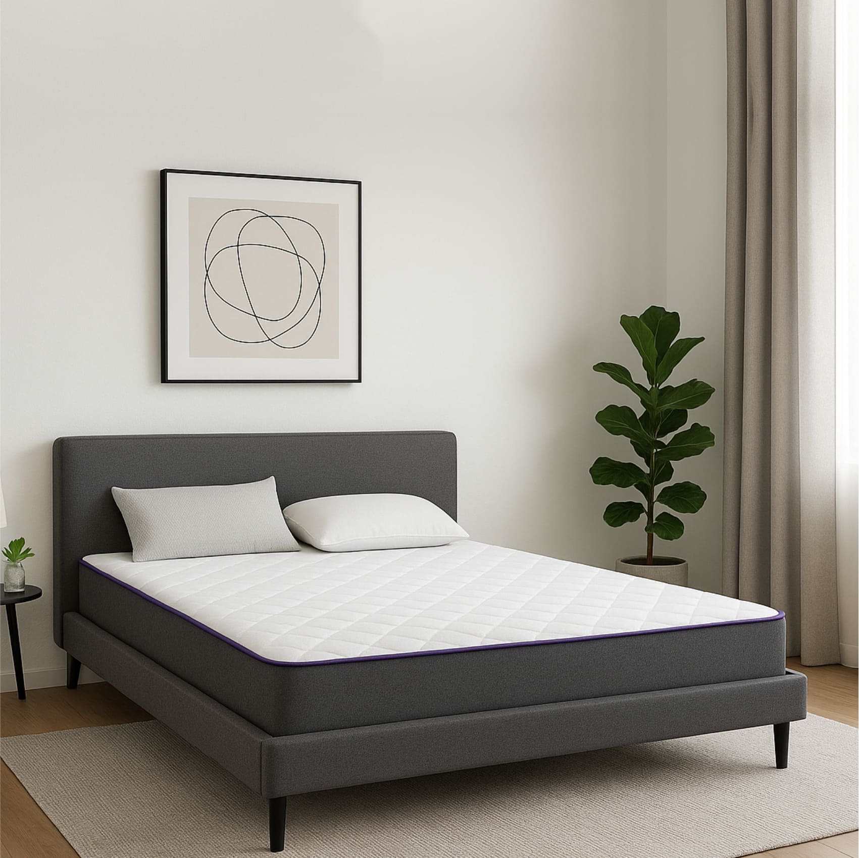 Orthopedic Dual Comfort - Hard & Soft High Resilience Foam Mattress