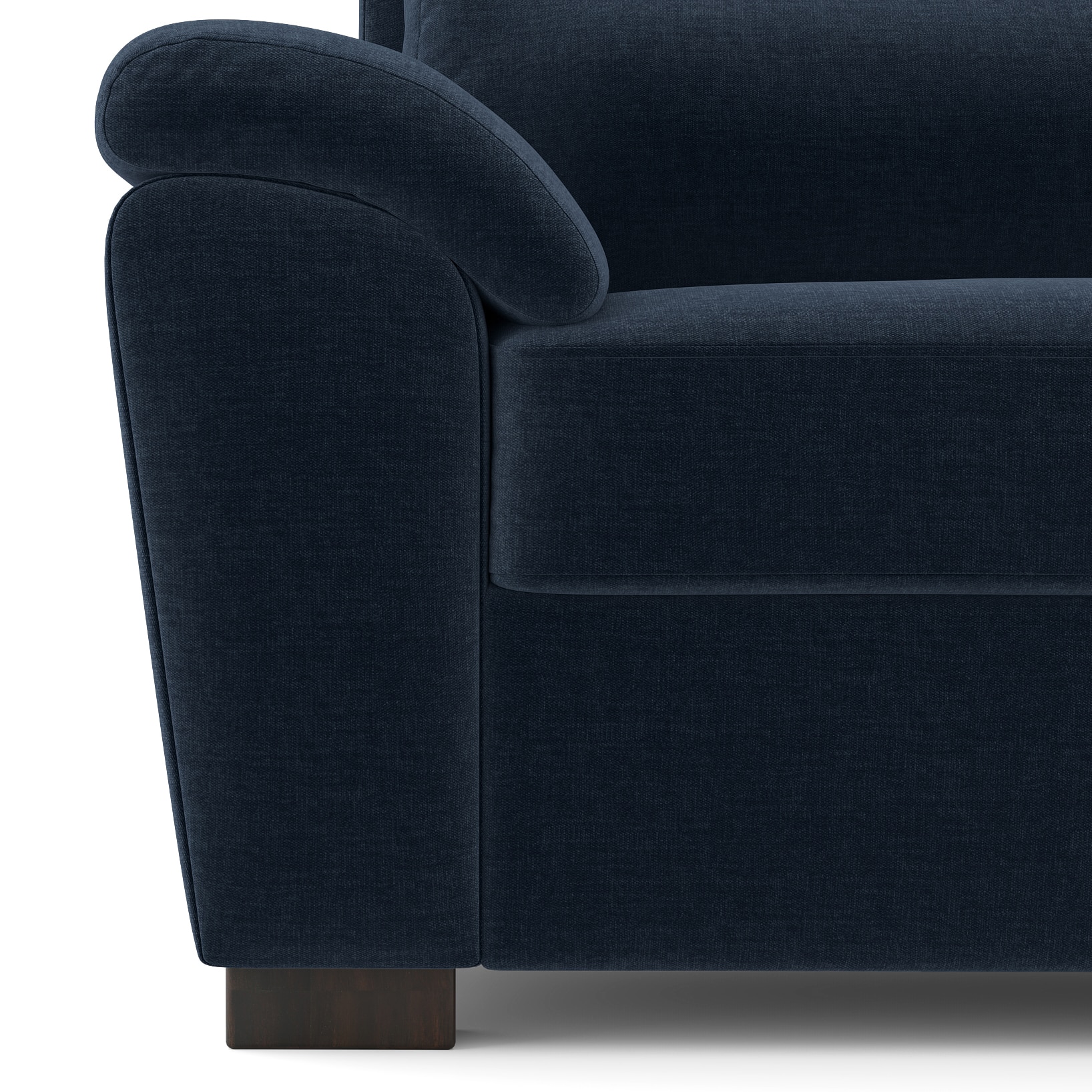 Adelaide Premium 3 Seater Fabric Sofa in Cobalt Colour