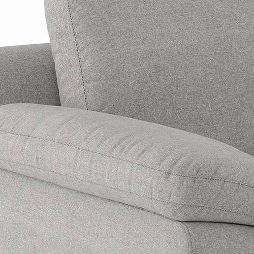 Esquel Essential 2 Seater Fabric Sofa in Vapour Grey Colour