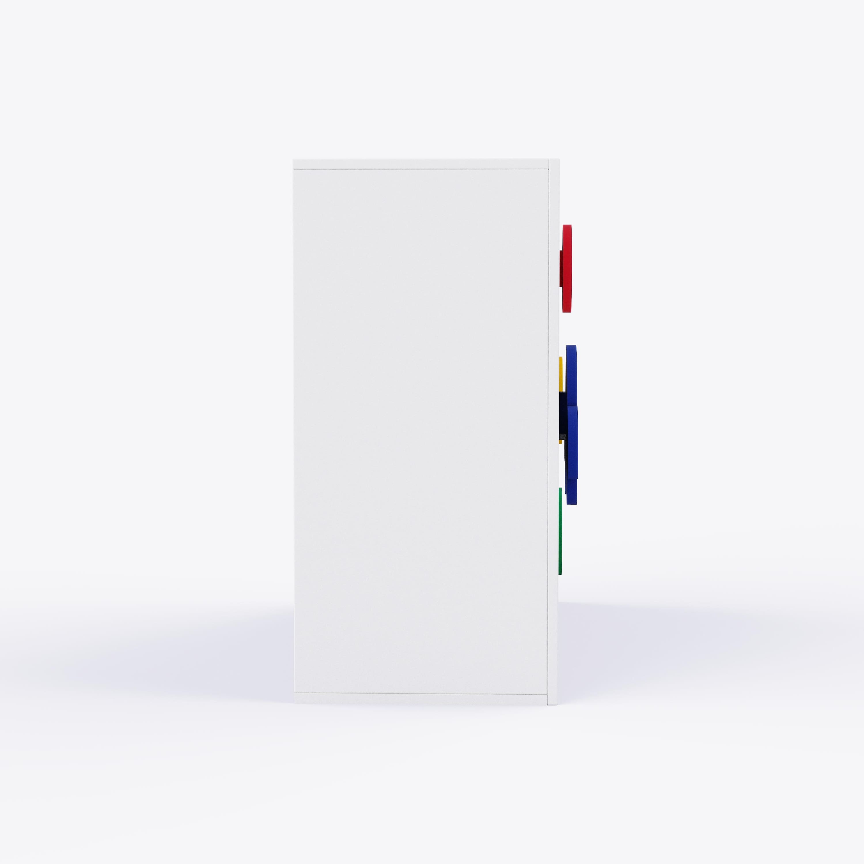 Traffic Lights Cabinet Storage In White Colour