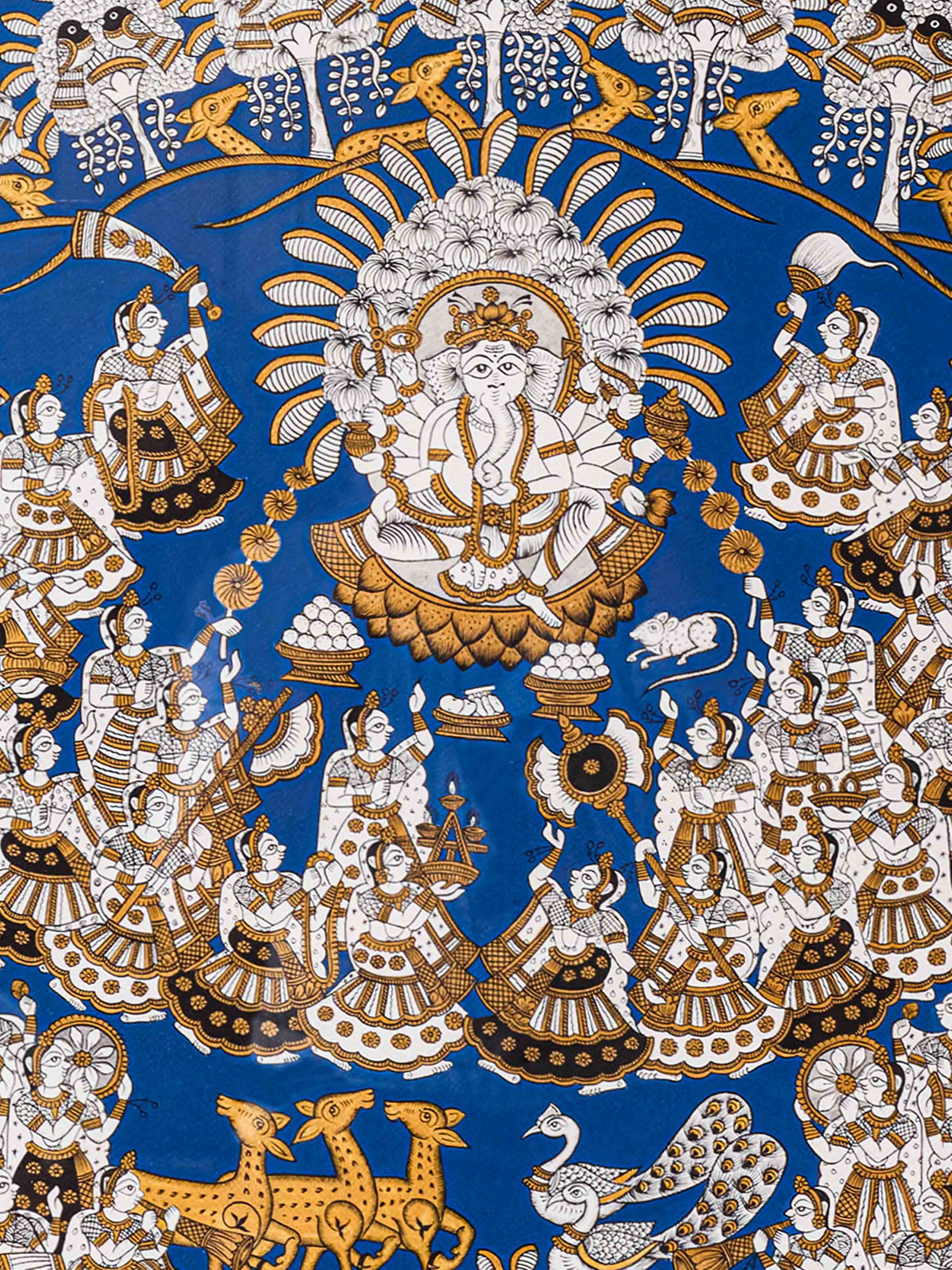 Ganesh Vandana Phad Painting