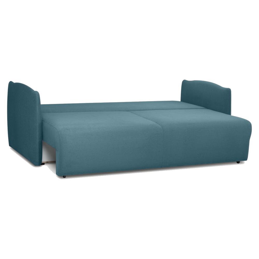 Vantella 3 Seater Fold Out Sofa Cum Bed In T Blue Colour