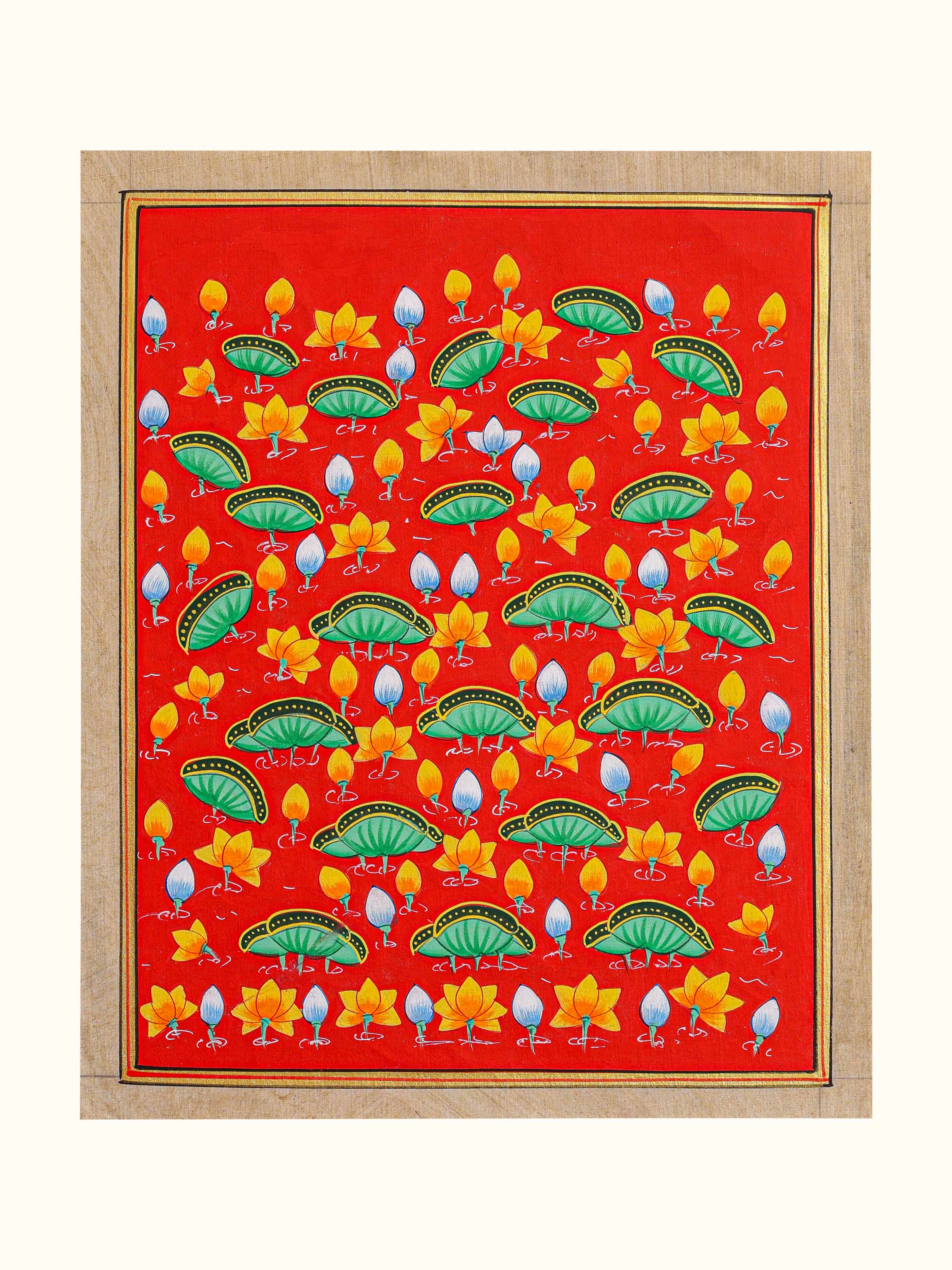 Kamal Talai Pichwai Painting