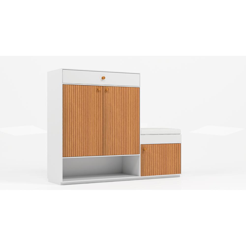 Step-Seat duo Space Saving Shoe Rack