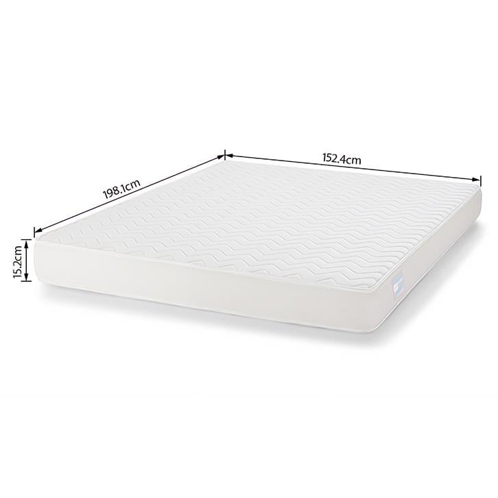 Cloud Pocket Spring Queen Size Mattress (Mattress Thickness : 6 Inches, Mattress Dimensions : 78 x 60 in)