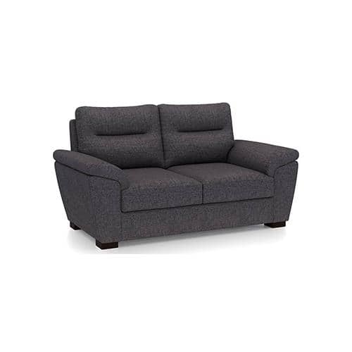 Adelaide Essential 2 Seater Fabric Sofa in Steel Colour