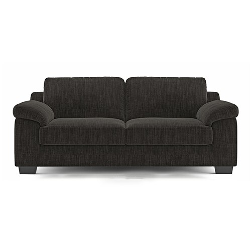 Esquel Premium 3 Seater Fabric Sofa in Graphite Grey Colour