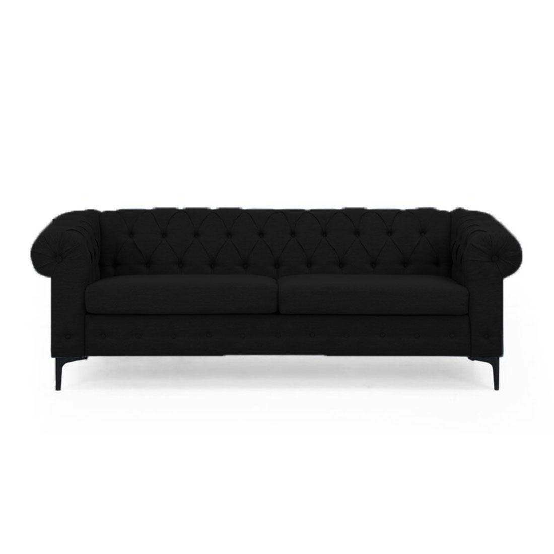 Rolex Fabric Sofa - Black
