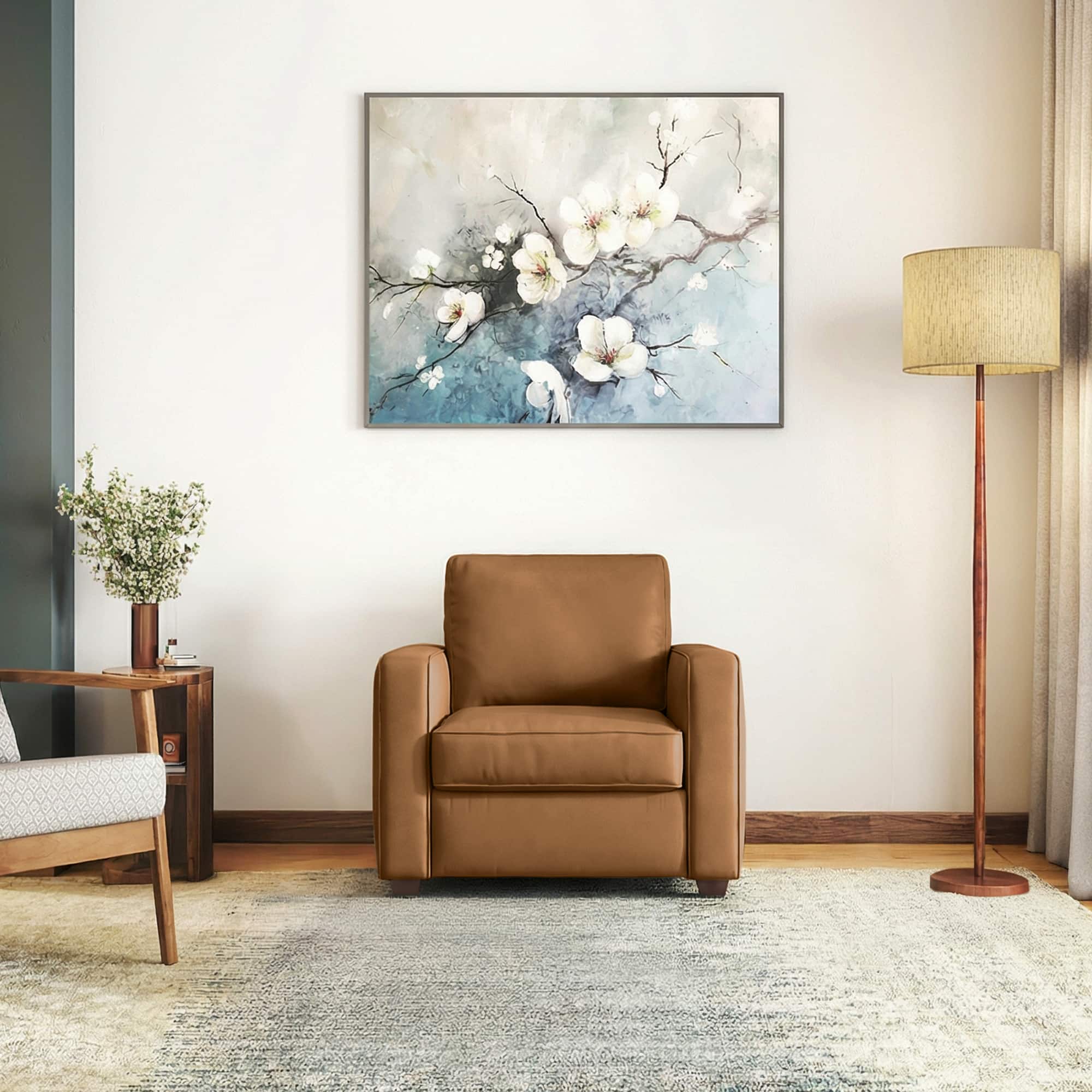 urban ladder Apollo Compact 1 Seater Fabric Sofa-picture-19