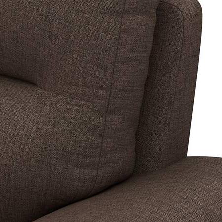 Adelaide Essential 3 Seater Fabric Sofa in Mocha Colour