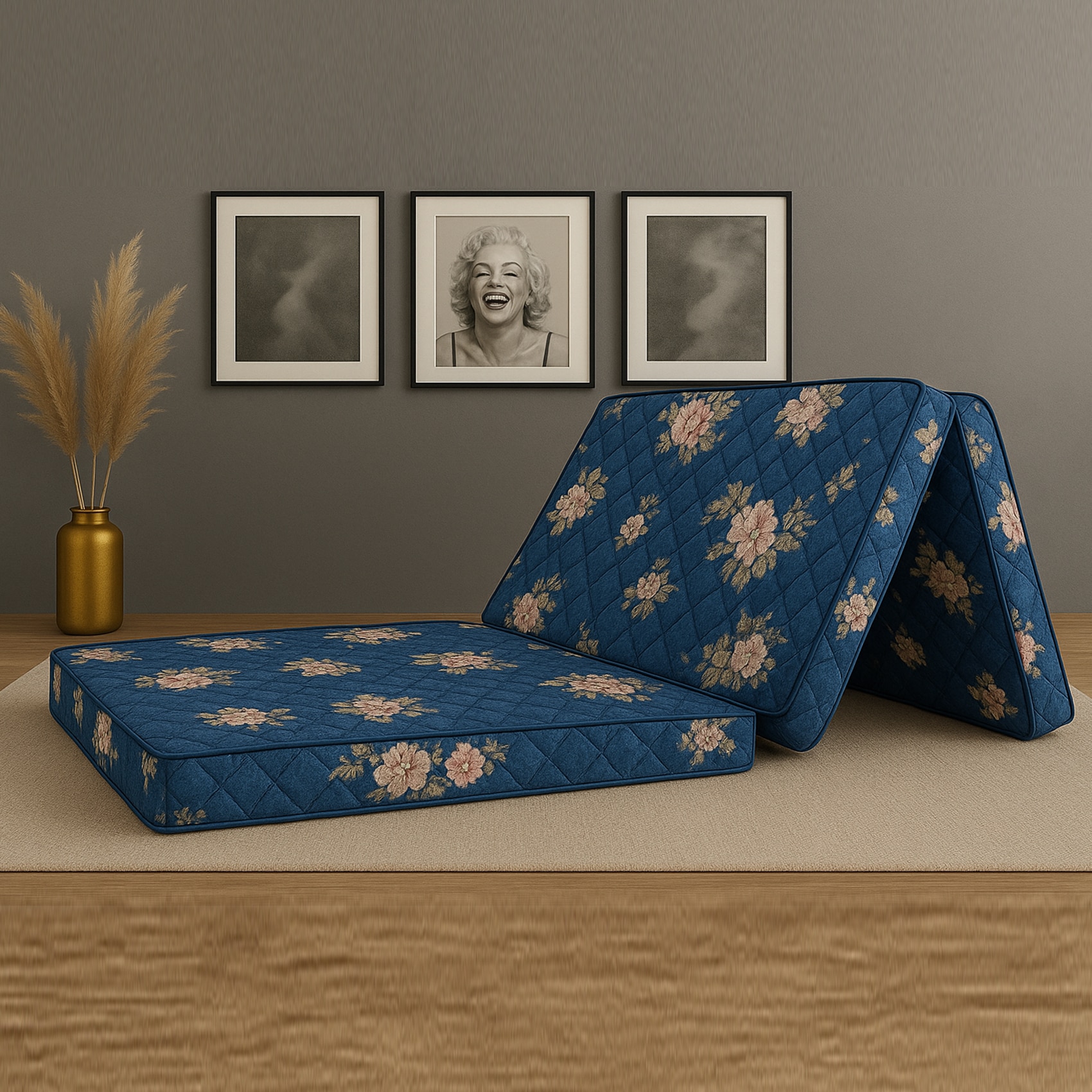 Soft Bounce 3-Fold PremiumOrtho pedic Direct From Factory
 (72 x 30 in, 3 inches)