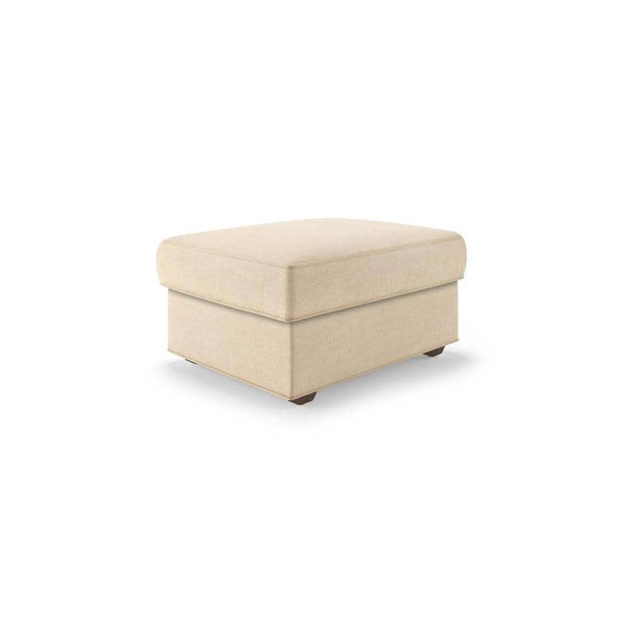 Apollo Compact Sofa (Colour : Birch Beige, Cushion : Hard, Back Type : Regular, Seating Capacity : Right Aligned 2 Seater + Right Aligned Chaise + Ottoman)