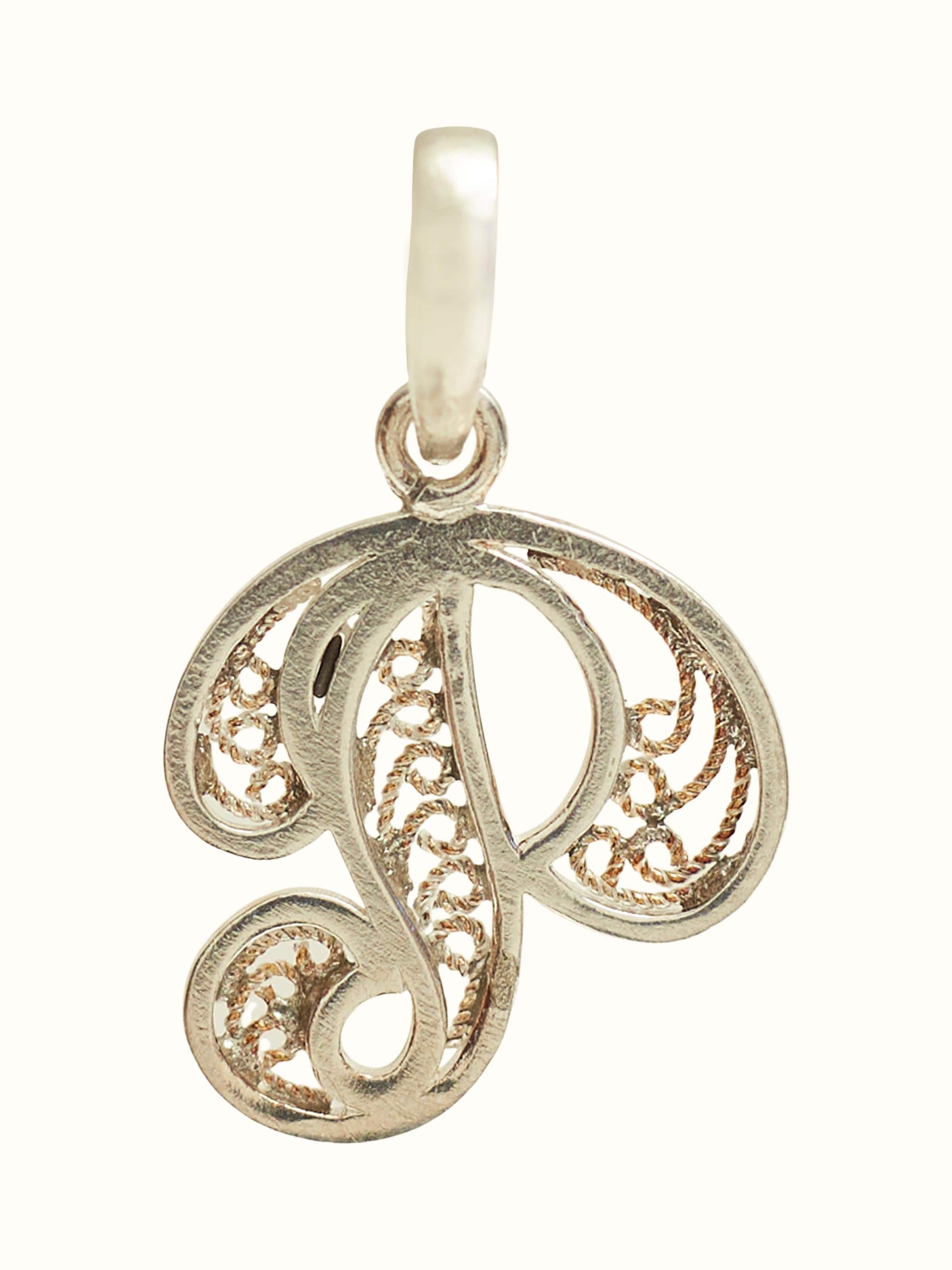 Silver Filigree-Odisha Silver Pendant
