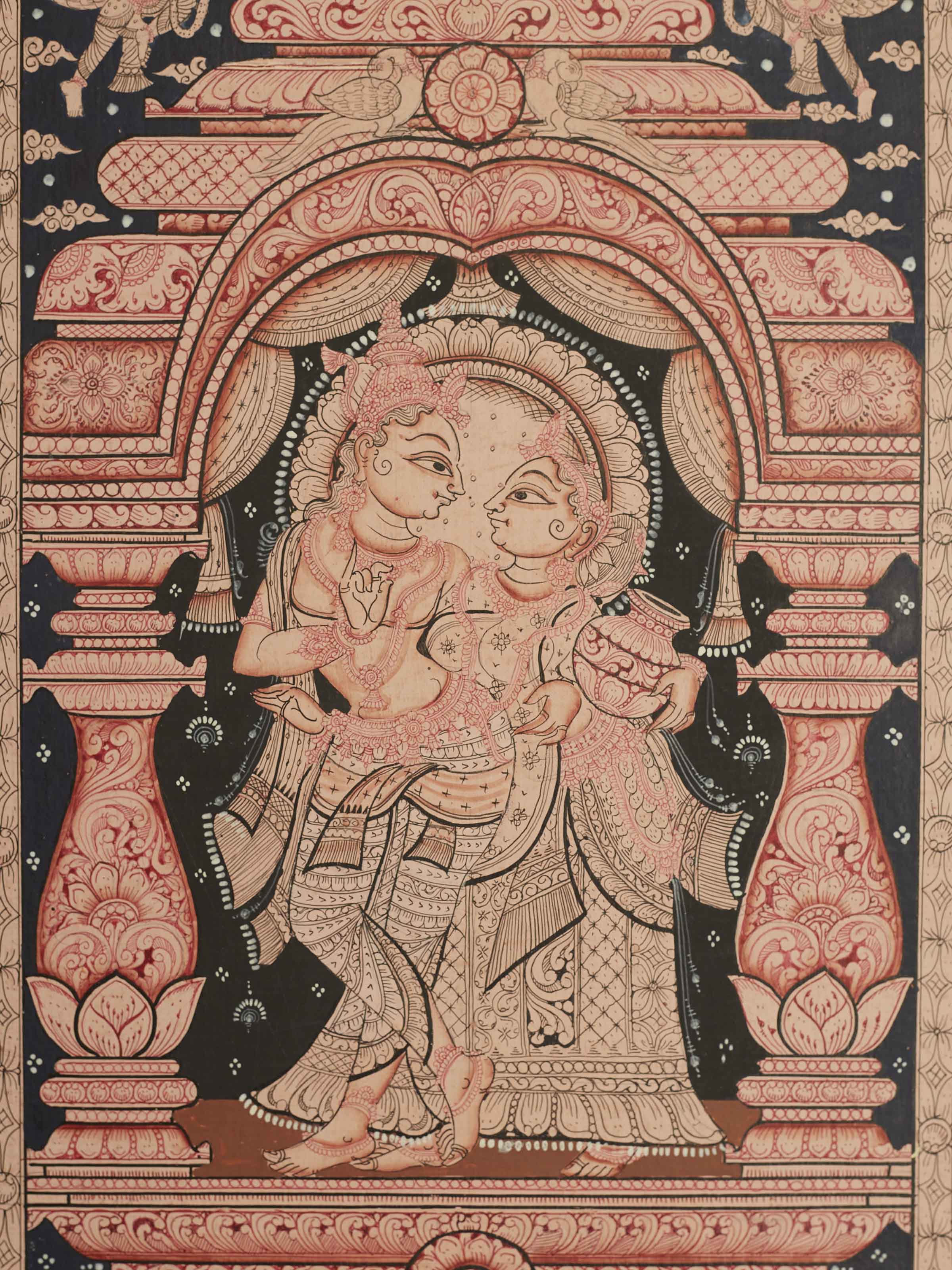 Radha Krishna Patachitra Painting
