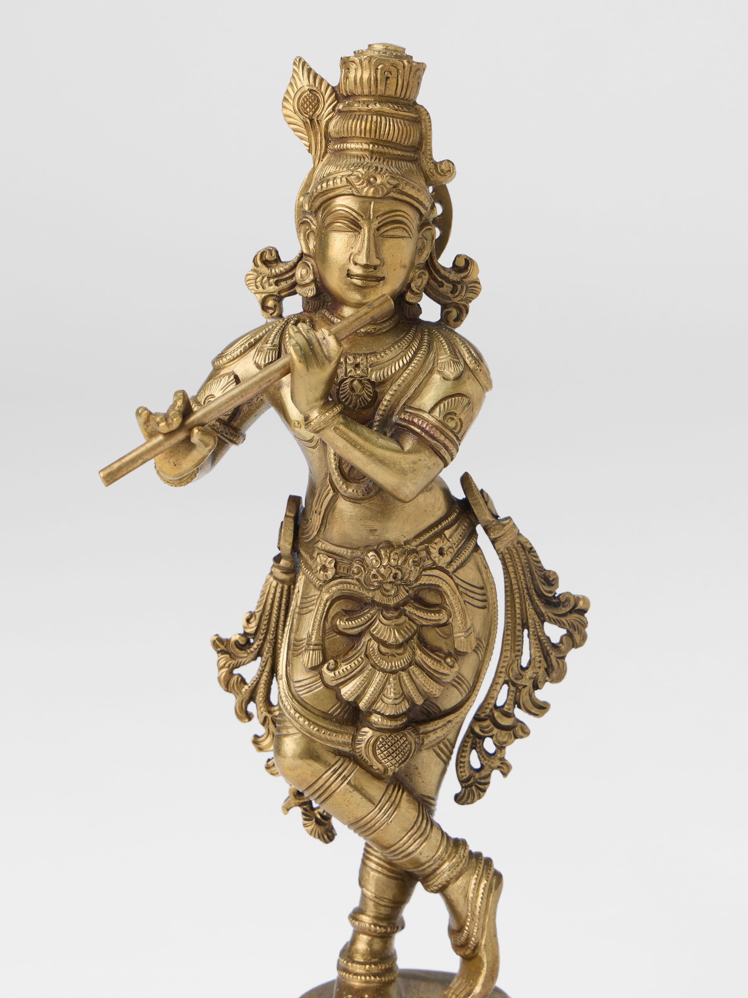 Bronze Cast Krishna Idol