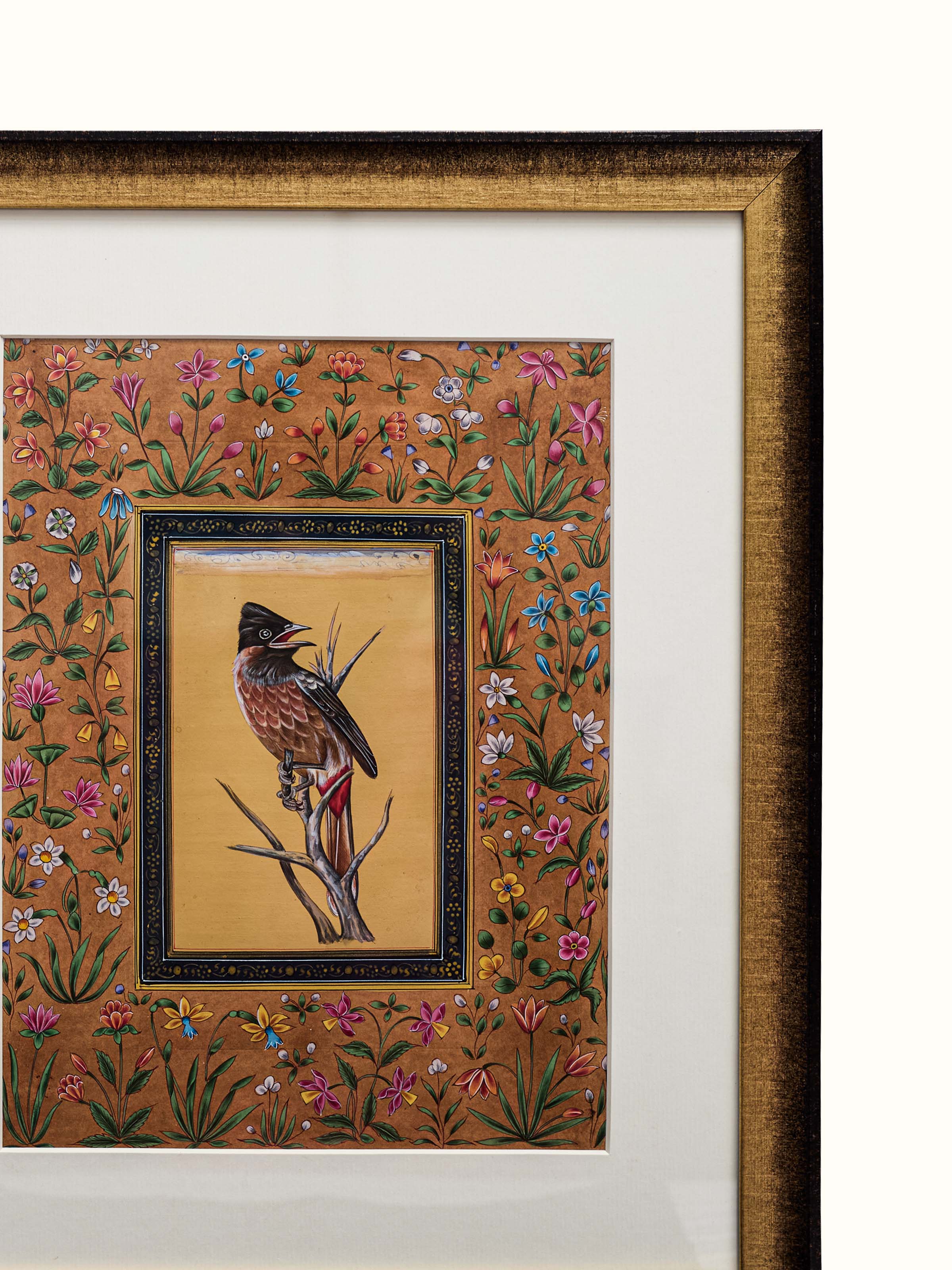 Bulbul Miniature Painting