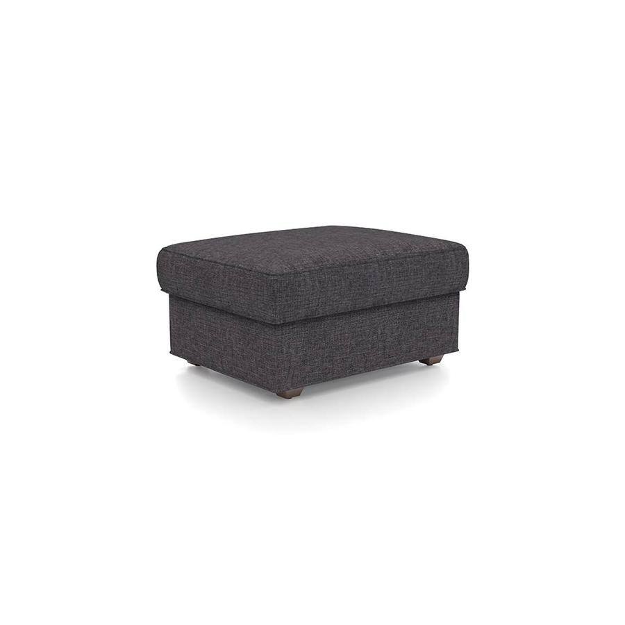 Apollo Sofa (Colour : Steel, Cushion : Hard, Back Type : High Back, Seating Capacity : Right Aligned 3 Seater + Right Aligned Chaise + Ottoman)