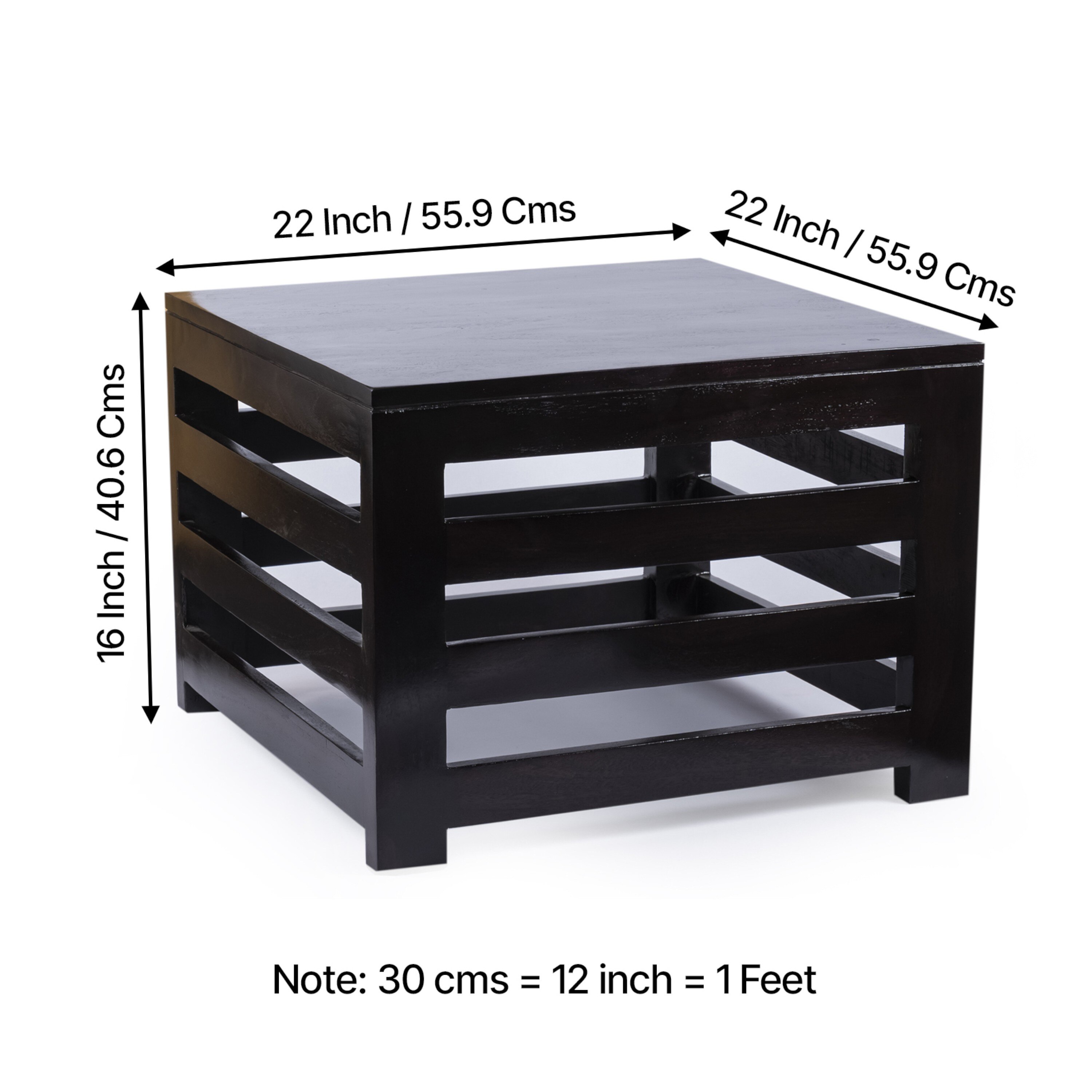 Brenner Coffee Table - Dark Walnut Finish