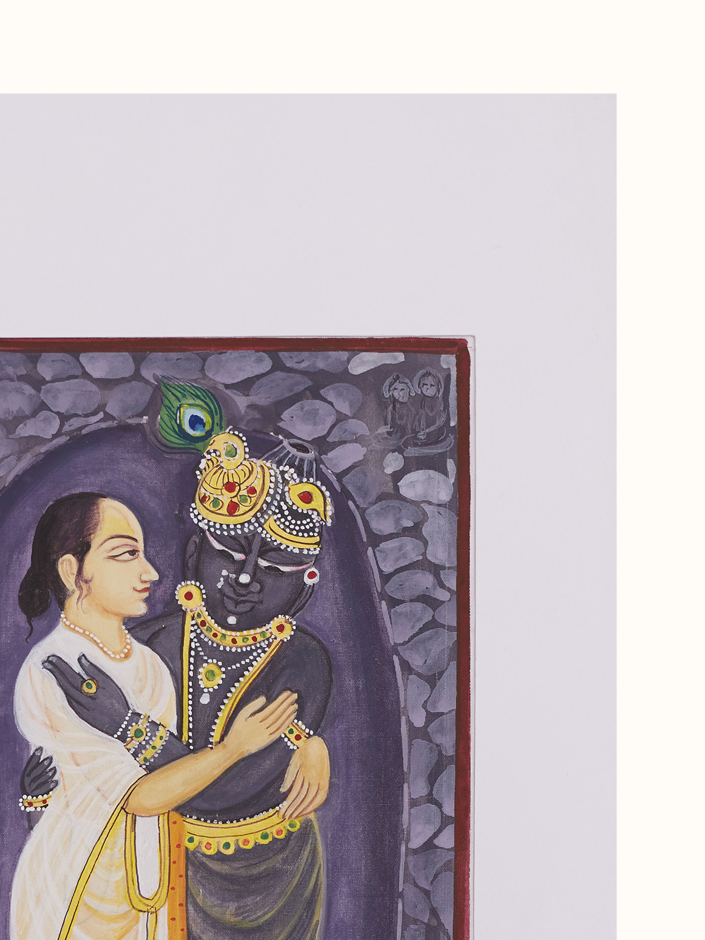 Shrinathji & Mahaprabhuji Miniature Painting