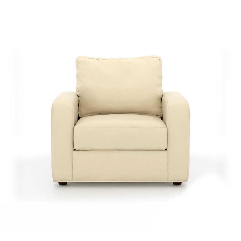 Apollo Compact Sofa Set (Colour : Cream, Cushion : Hard, Back Type : Regular, Seater : 3+2+1)
