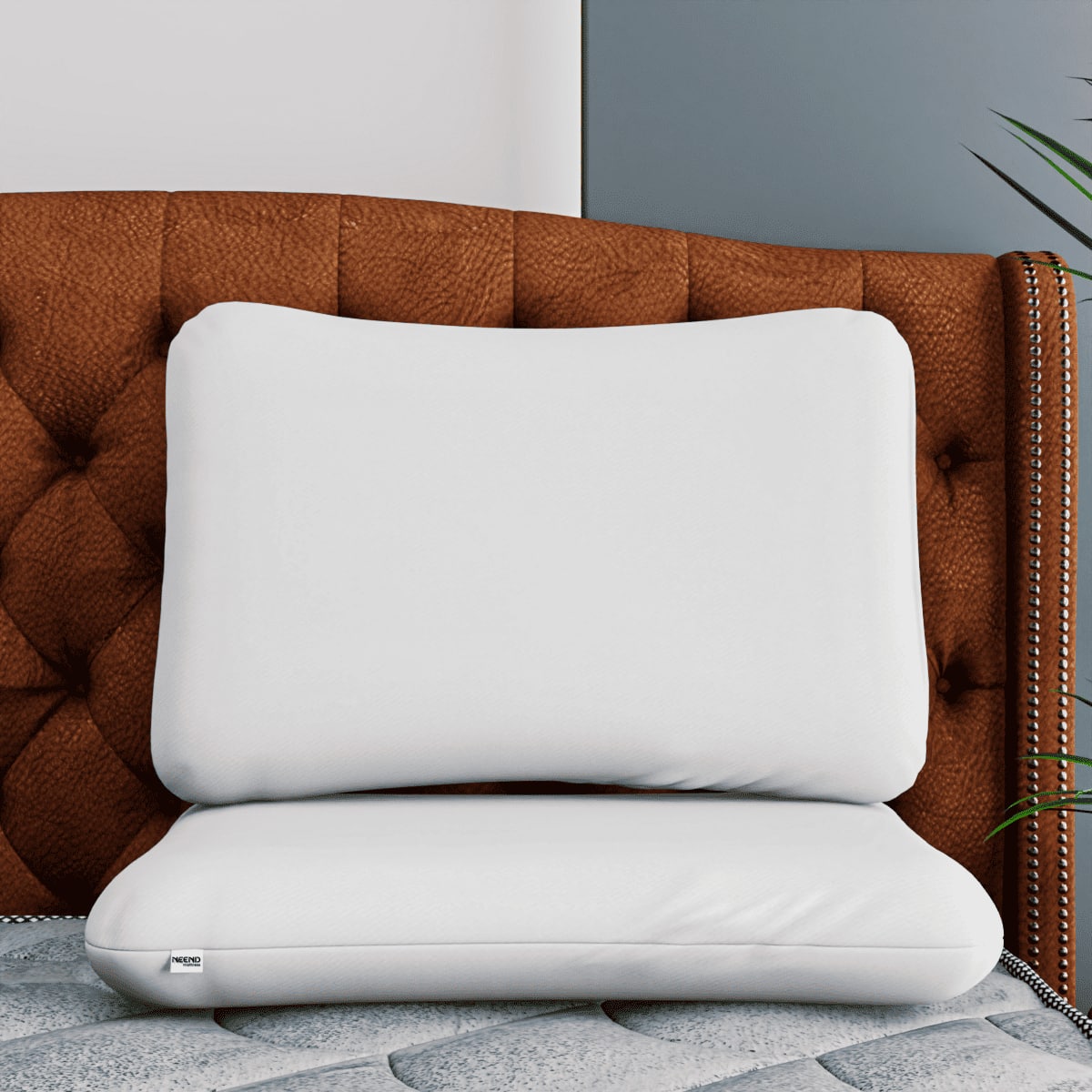 Drilled Air Cool Memory Foam Pillow