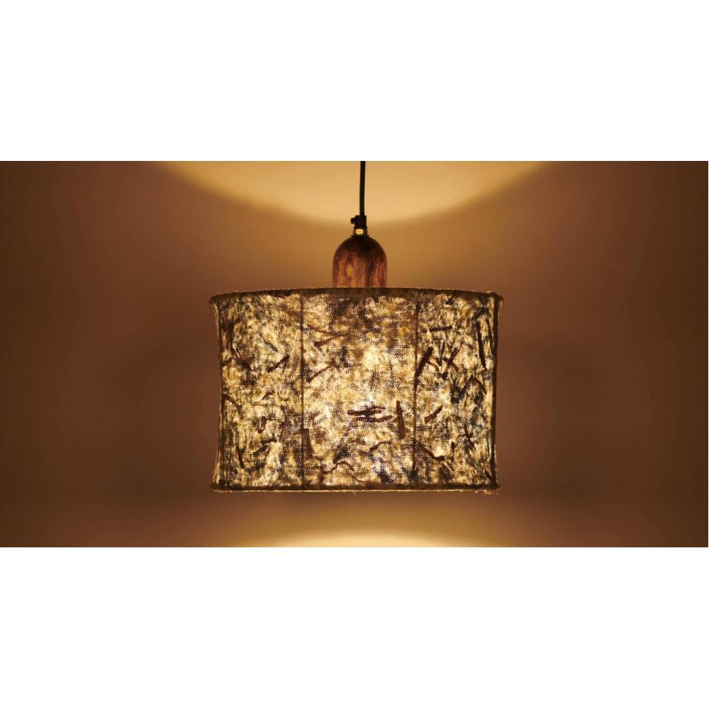 Flake Hanging Lamp - Blue
