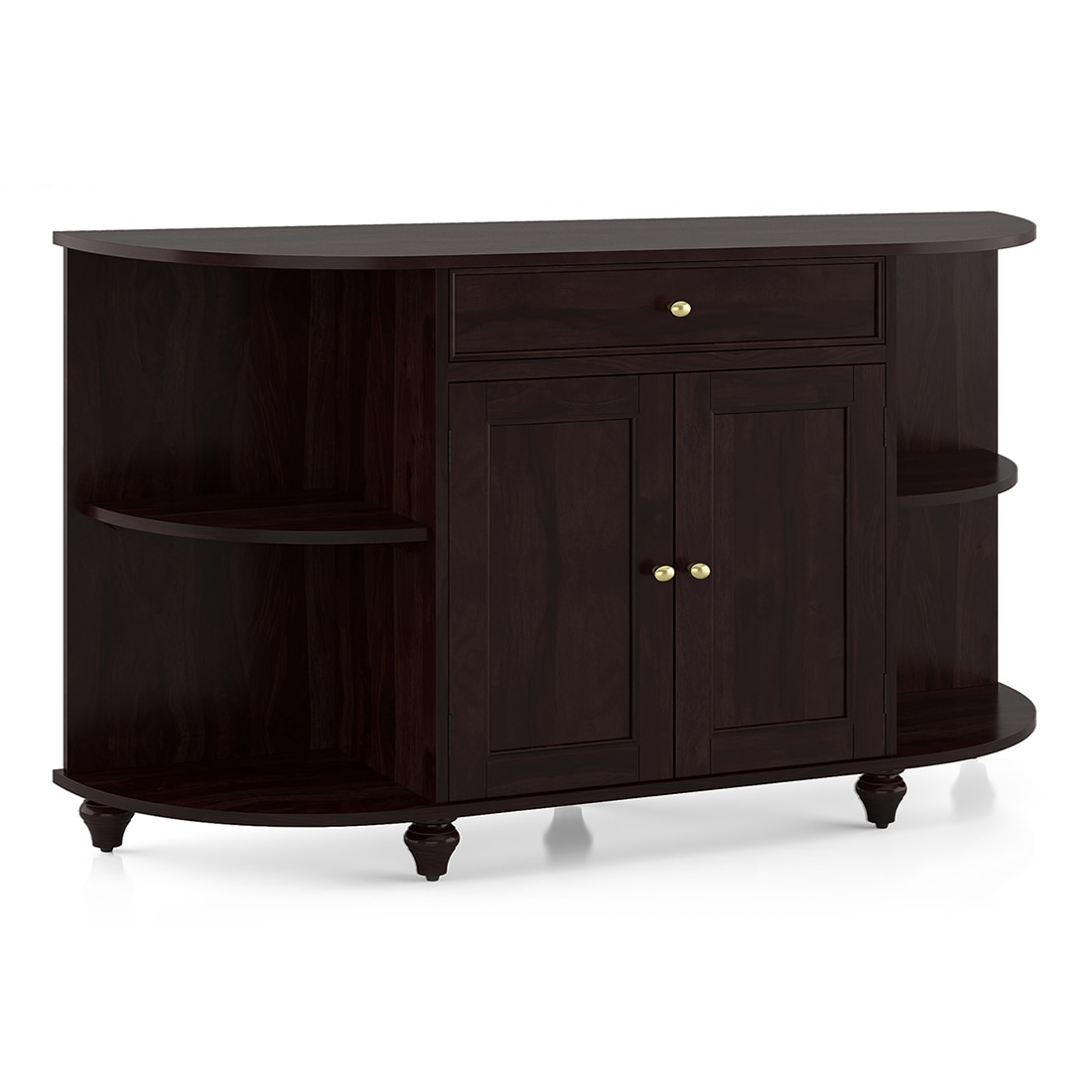 Ramore Solid Wood Sideboard in Mahogany Finish