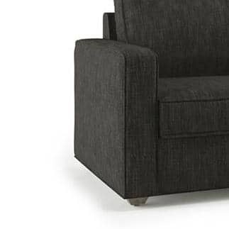 Apollo Compact 3 Seater Fabric Sofa