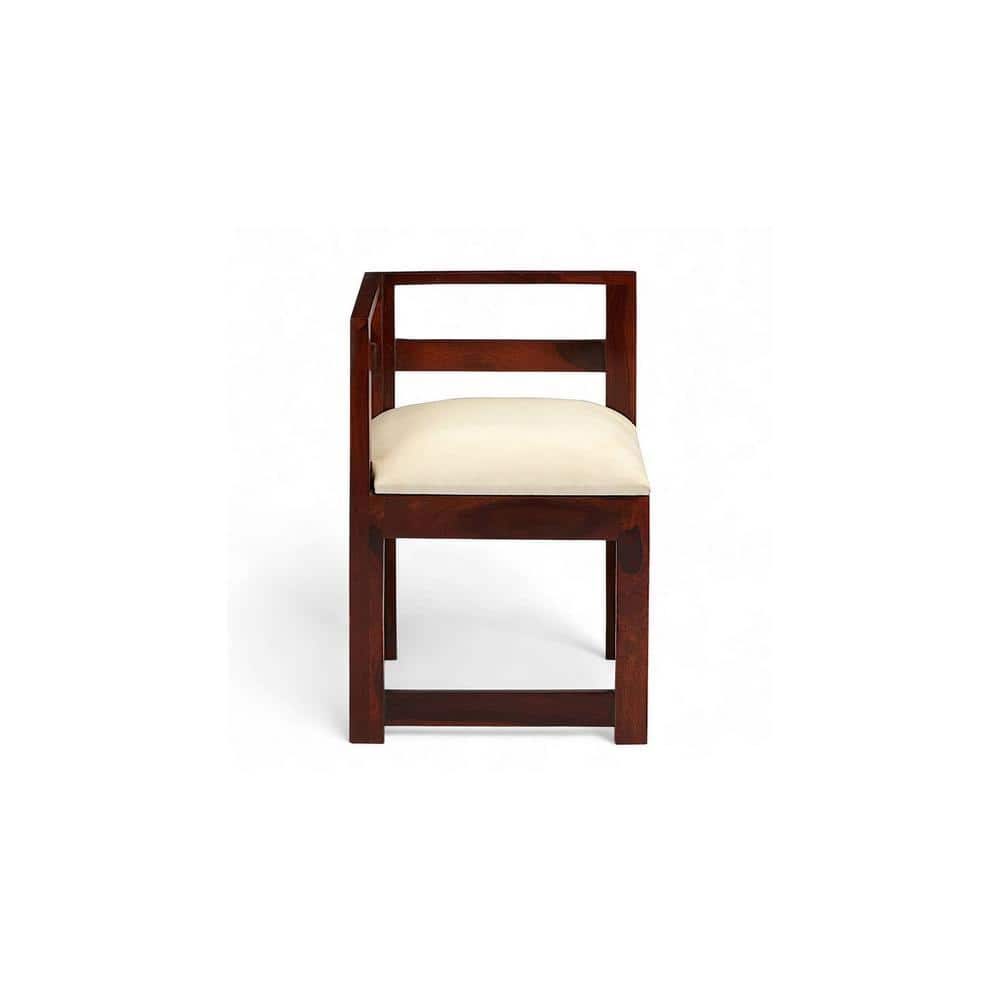 Kingston Sheesham Wood Accent 4 Seater Dining Table Set