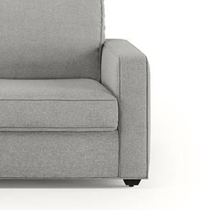 Apollo Sofa (Colour : Vapour Grey, Cushion : Soft, Back Type : Regular, Seating Capacity : Left Aligned 3 Seater + Left Aligned Chaise)