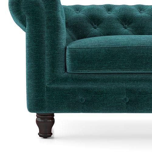 Winchester Premium 1 Seater Fabric Sofa in Malibu Colour