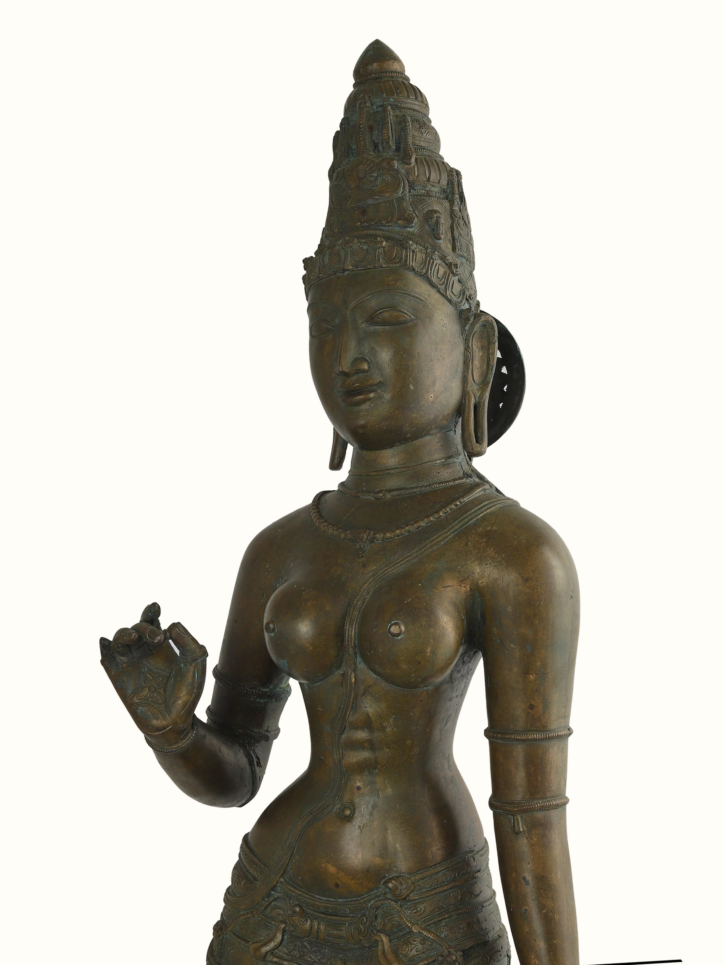 Bronze Casting Sivagami Idol