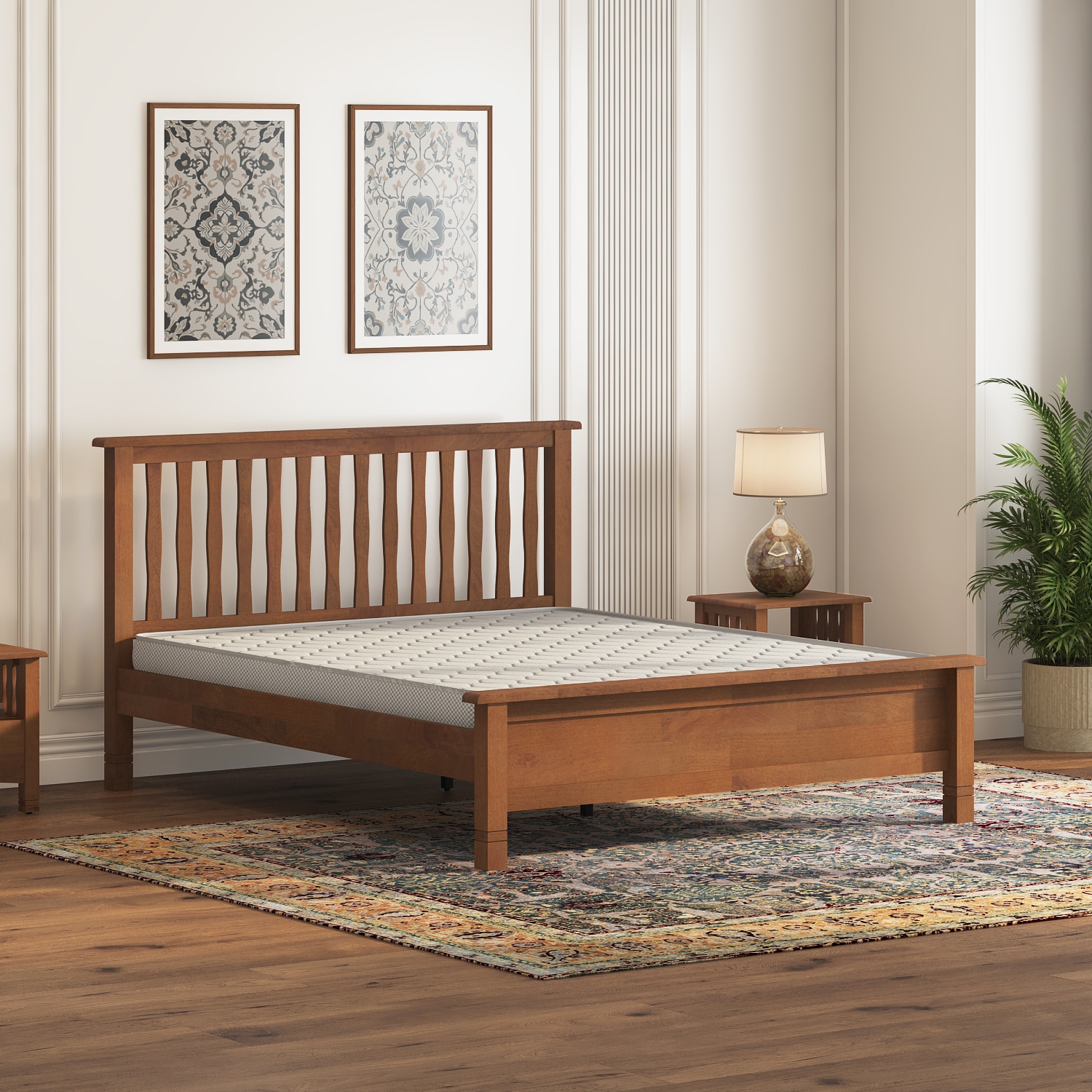 Essential Foam King Size Mattress Mattress Dimensions : 72 x 72 in