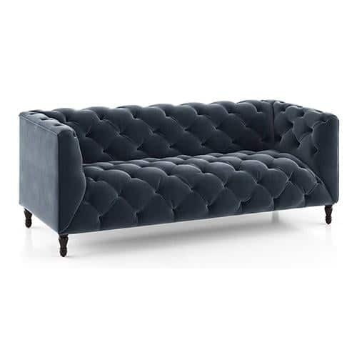 Henrietta 3 Seater Fabric Sofa (Davos Plus)