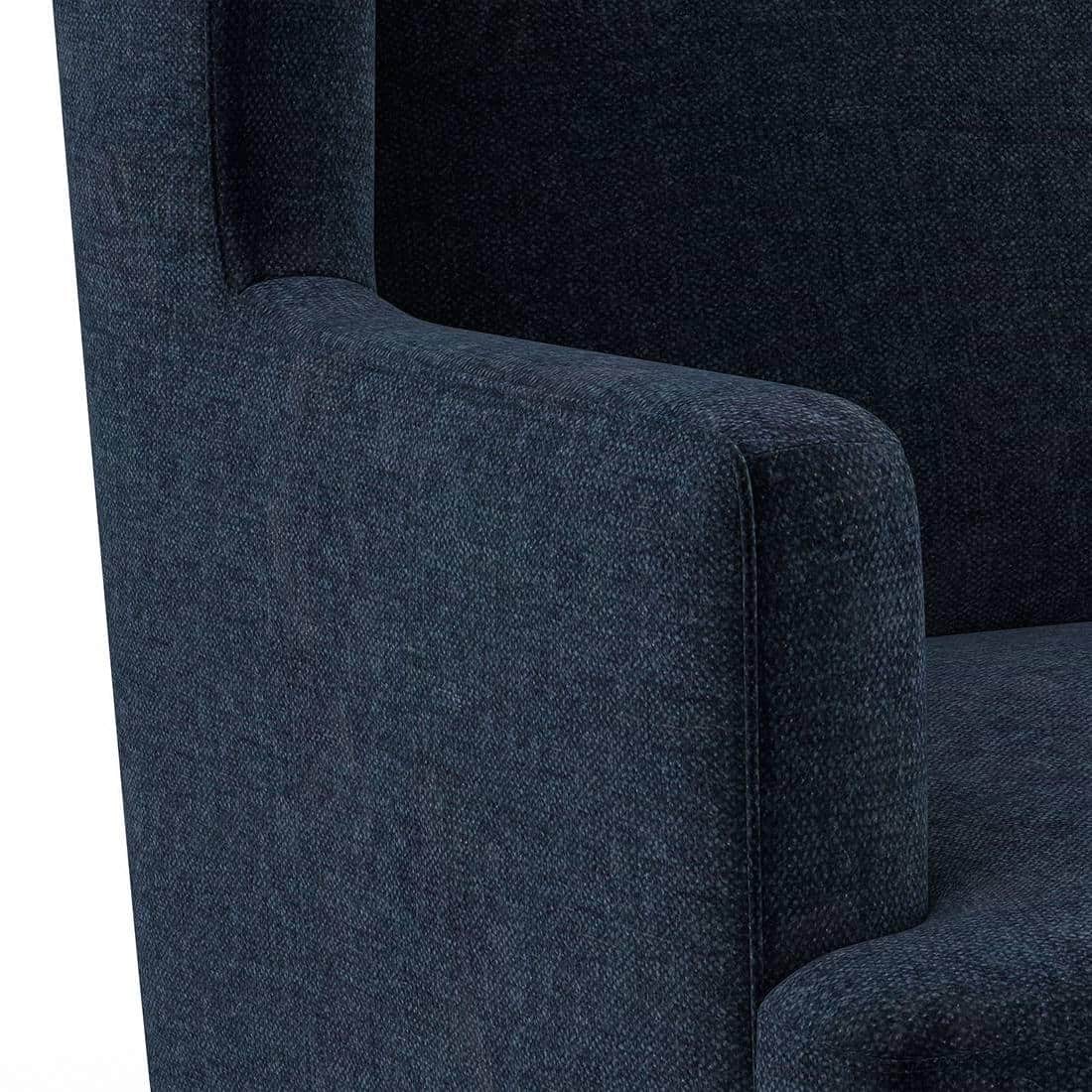 Brando Arm Chair in  Cobalt Colour