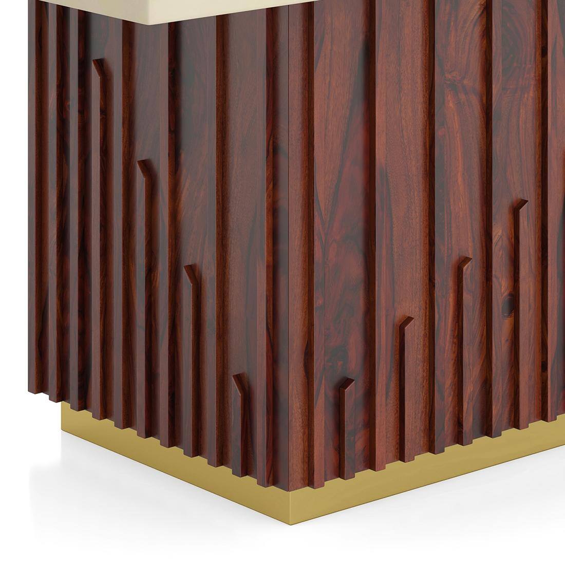 Gabriele Onyx 6 Seater Pedestal Dining Table With Set Of 6 Olivia Dining Chairs