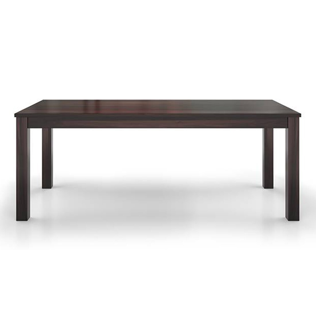 Arabia Xxl Solid Wood 8 Seater Dining Table With Set Of 8 Zella Chairs (Colour- Burnt Orange , Finish- Mahogany)