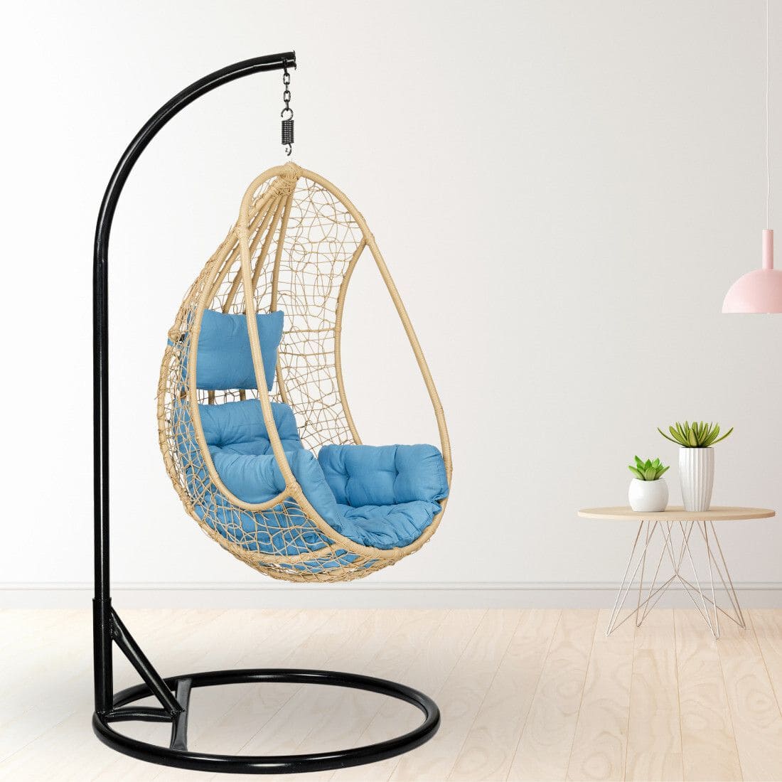 Premium Nike Single Seater Spyder Swing Chair Blue
