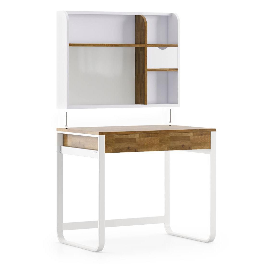 Pinto Engineered Wood Study Table in Two Tone Finish
