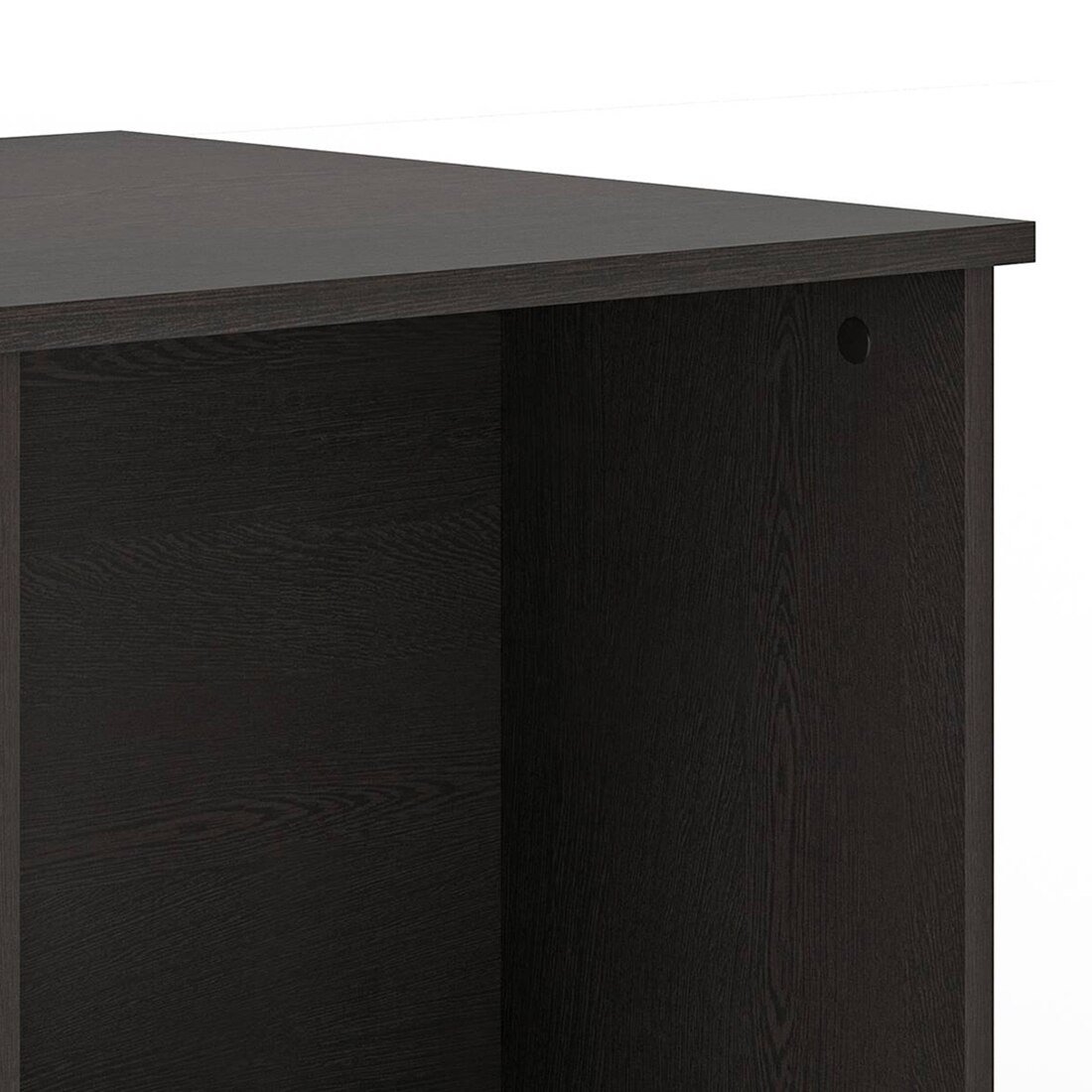 Liam Rectangular Engineered Wood Coffee Table In Dark Wenge Finish