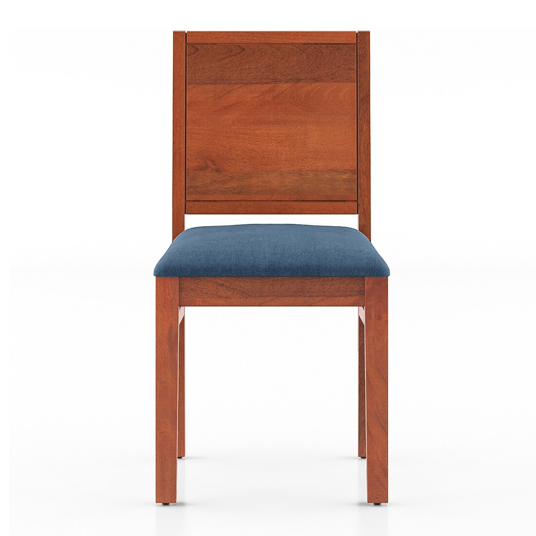 Atlas Crest Storage Solid Wood 4 Seater Dining Table With Atlas Dining Chairs Set