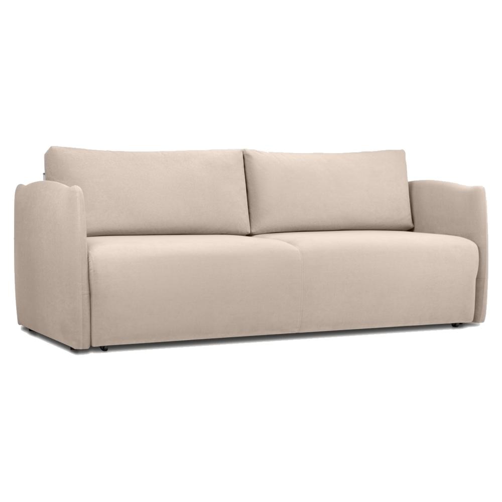 Vantella 3 Seater Fold Out Sofa Cum Bed In Cream Colour