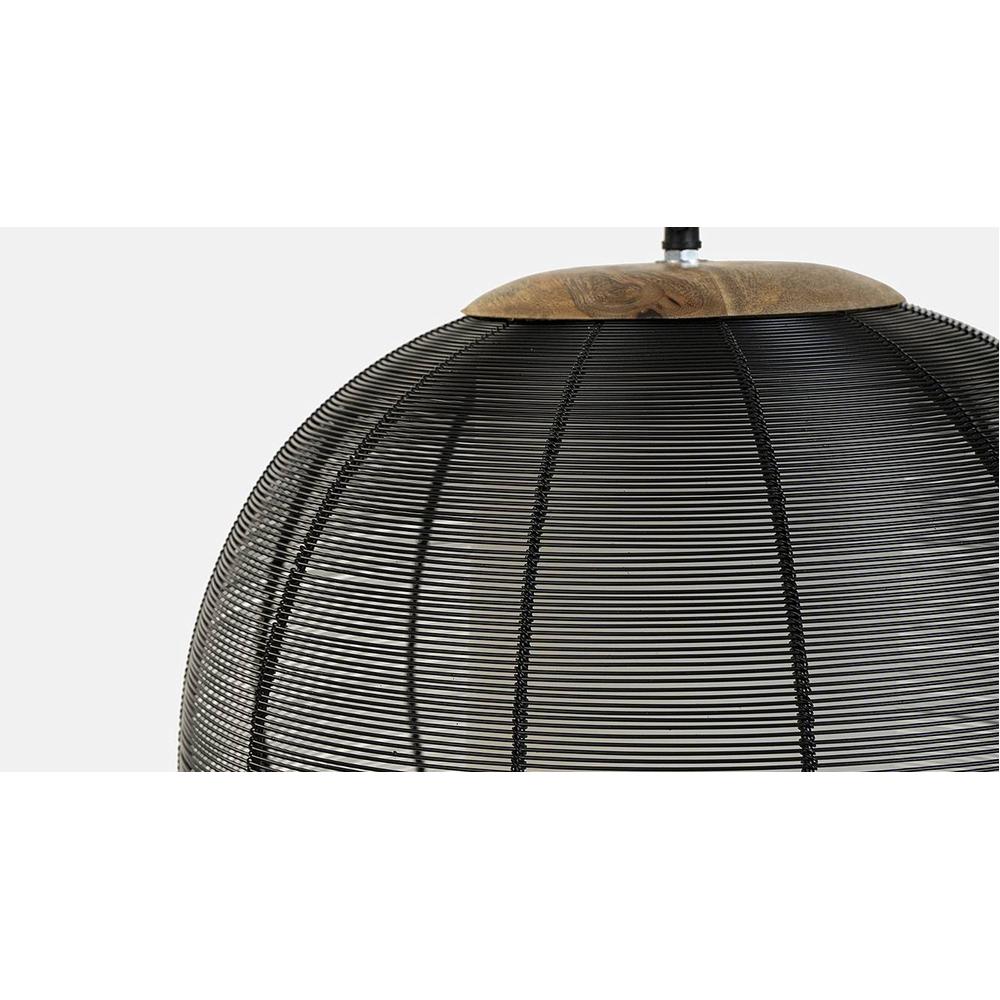 Dashiell Black Iron Hanging Light