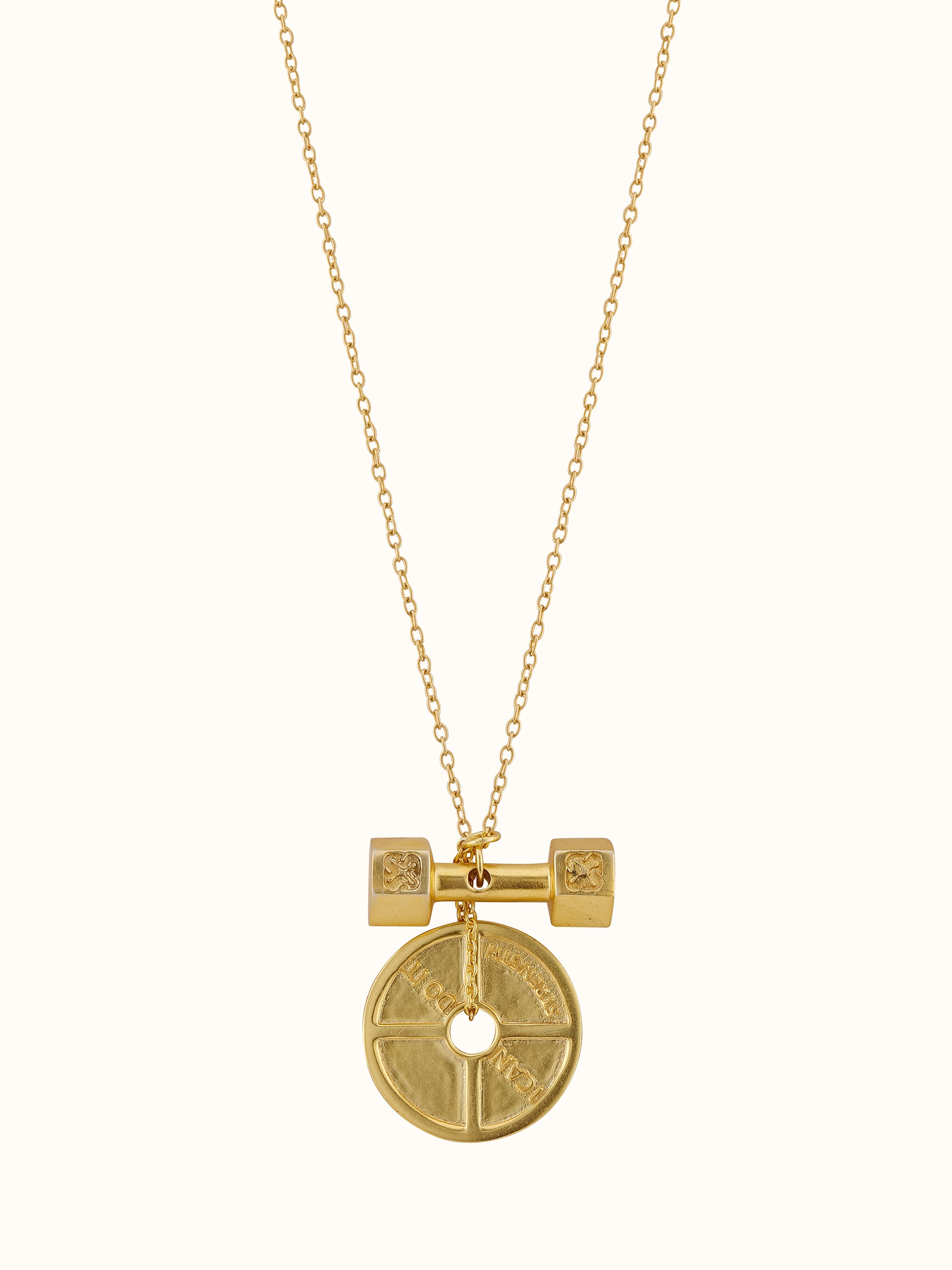 Front view of silver smithing pendant with matching chain, showcasing handcrafted detailing in oxidized silver.