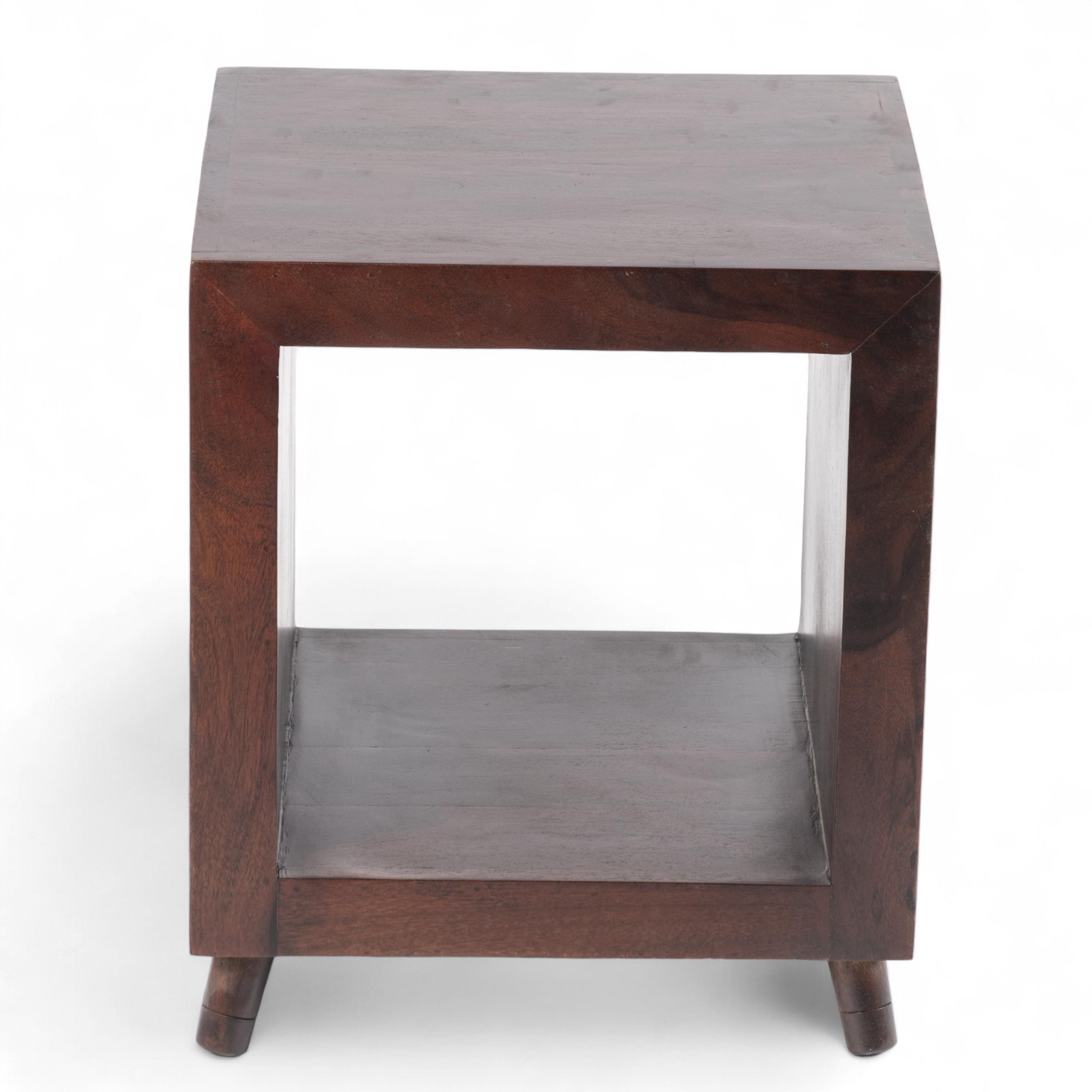 Berlin Bedside Table - Walnut Finish