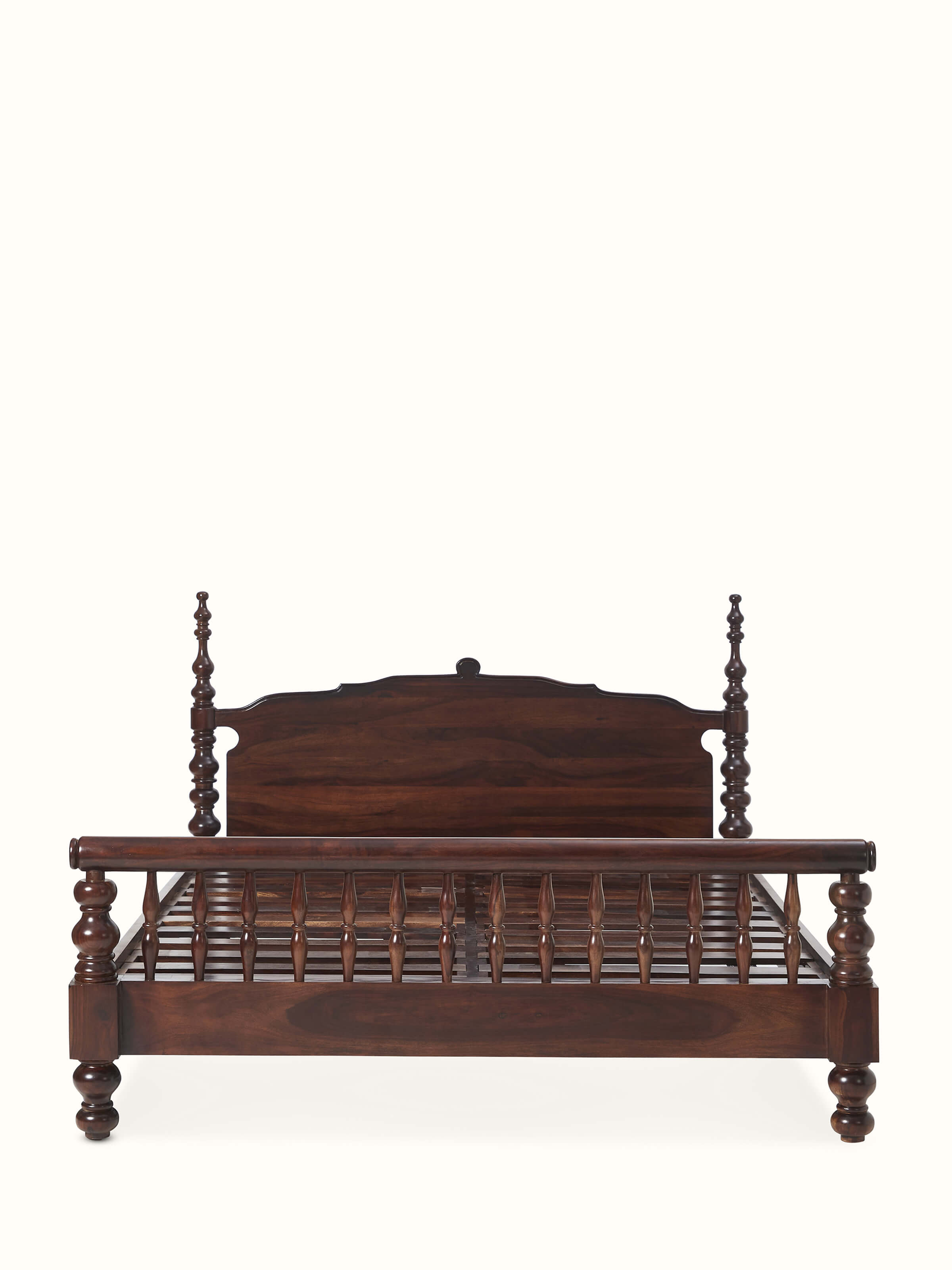 Sheesham Wood Queen-size Bed