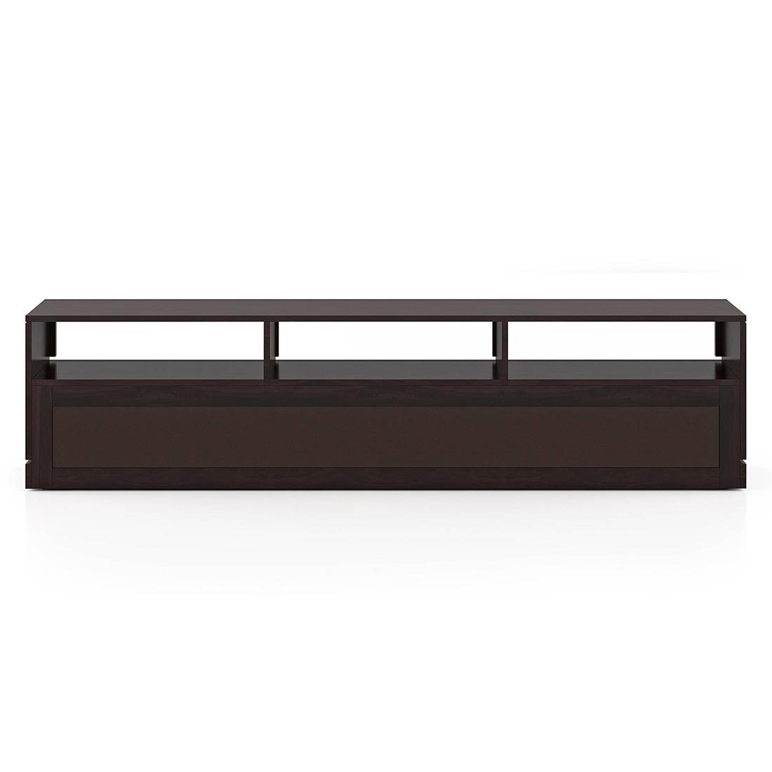 Carmond Solid Wood Free Standing TV Unit in Mahogany Finish